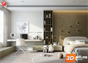 Children Room Scenes Skp FIles 